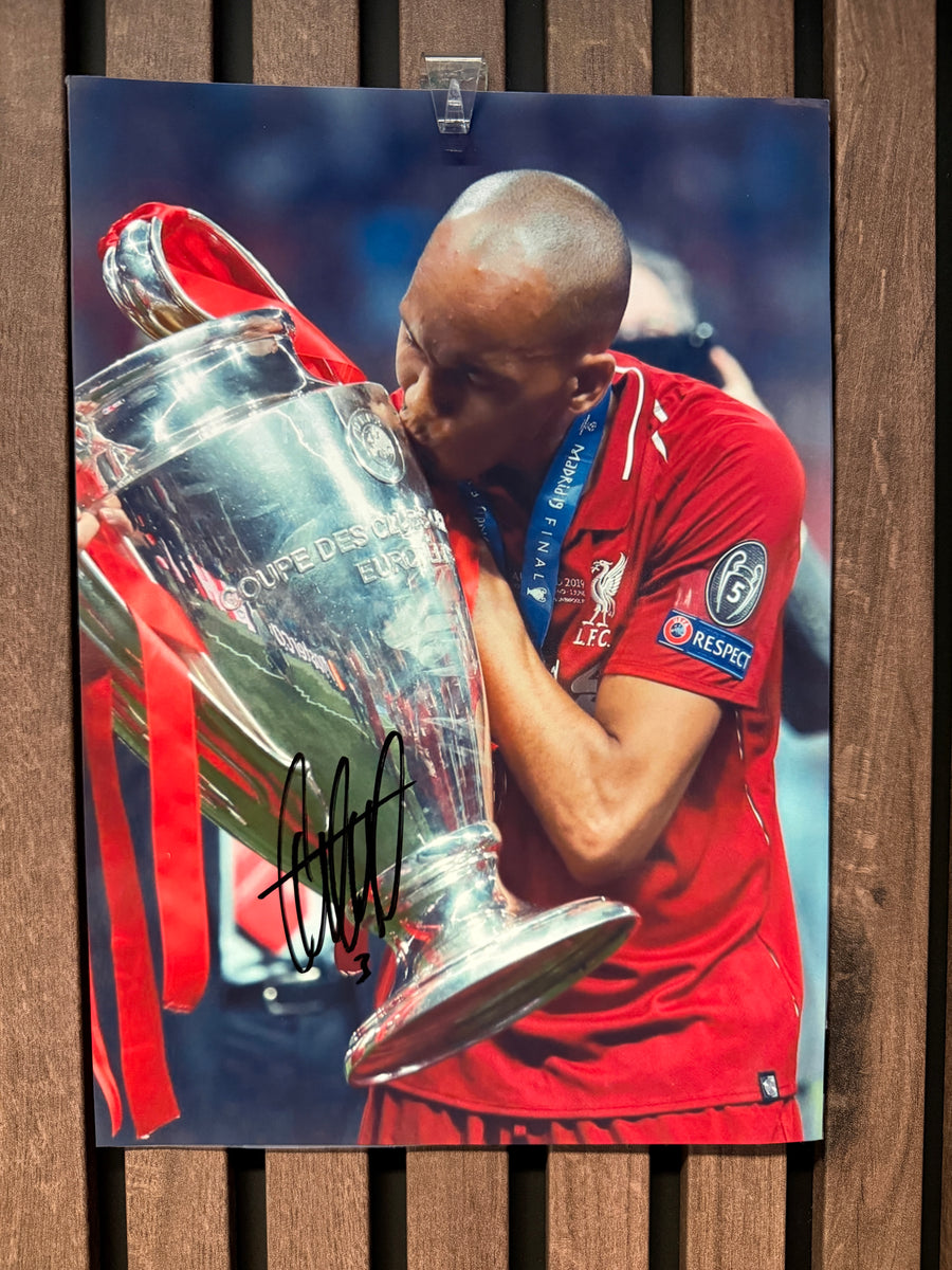 FABINHO - SIGNERT BILDE MED EKTEHETSBEVIS/C0A