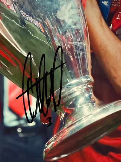 FABINHO - SIGNERT BILDE MED EKTEHETSBEVIS/C0A