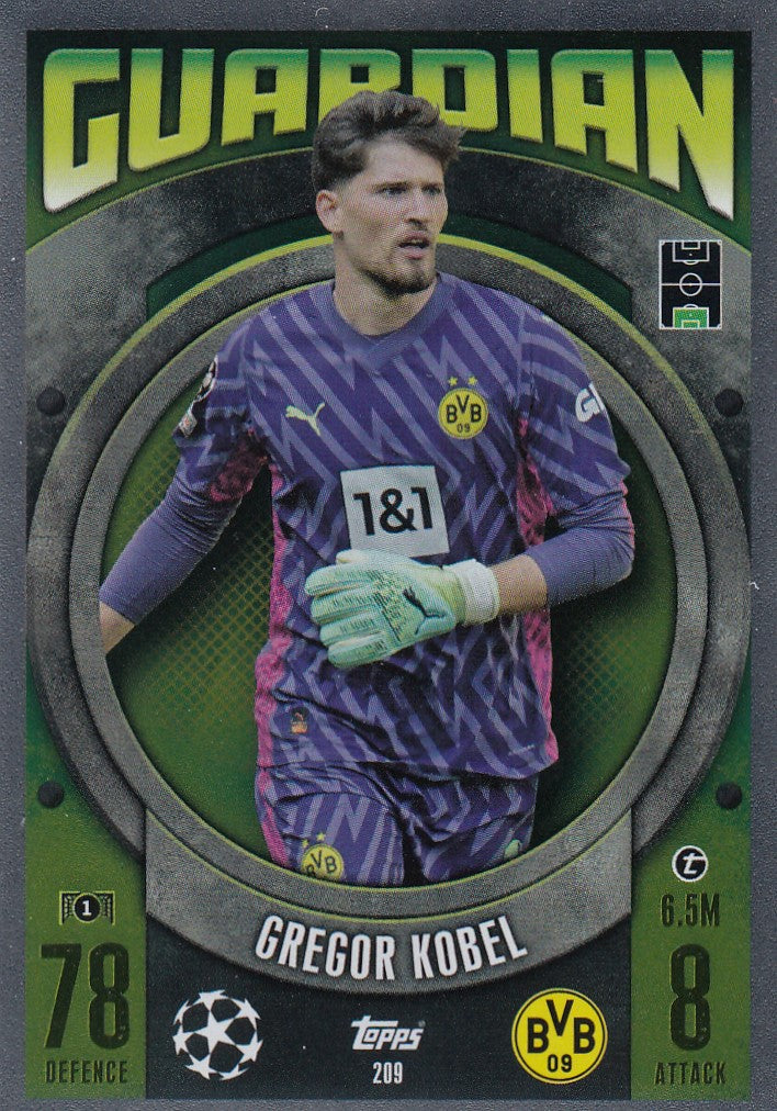 209. GREGOR KOBEL - BORUSSIA DORTMUND - GUARDIAN