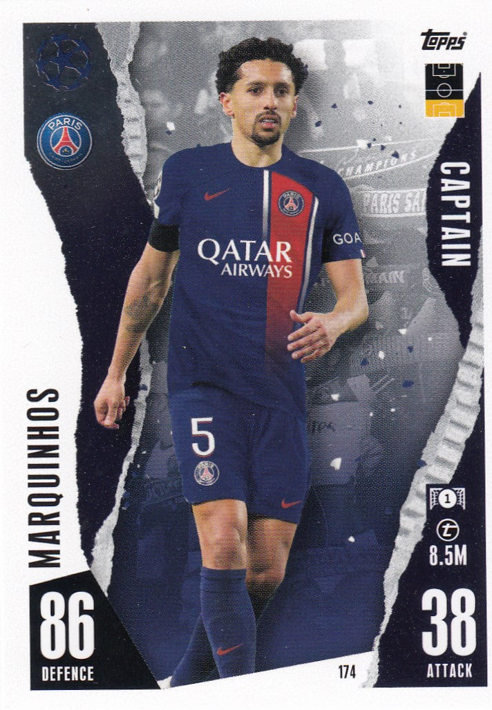 174. MARQUINHOS - PARIS SAINT-GERMAIN - CAPTAIN