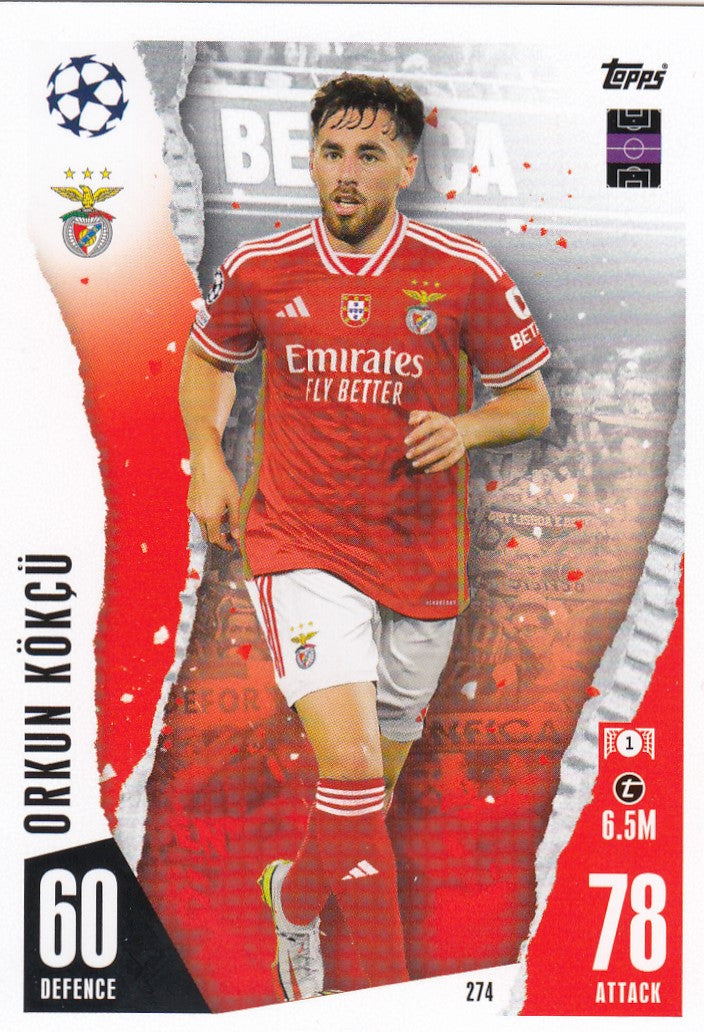 274. ORKUN KOKCU - SL BENFICA