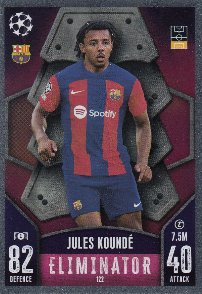 122. JULES KOUNDÈ - BARCELONA - ELIMINATOR