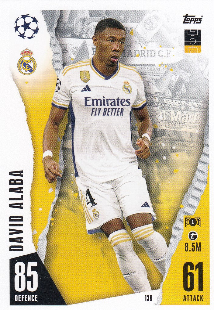 139. DAVID ALABA - REAL MADRID