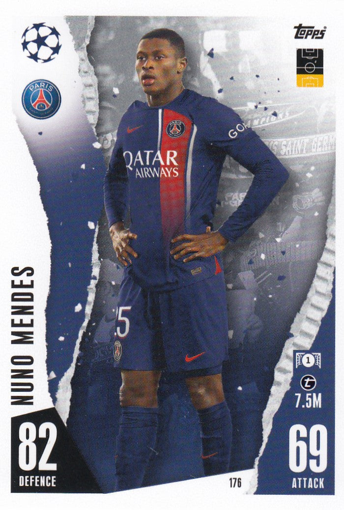 176. NUNO MENDES - PARIS SAINT-GERMAIN
