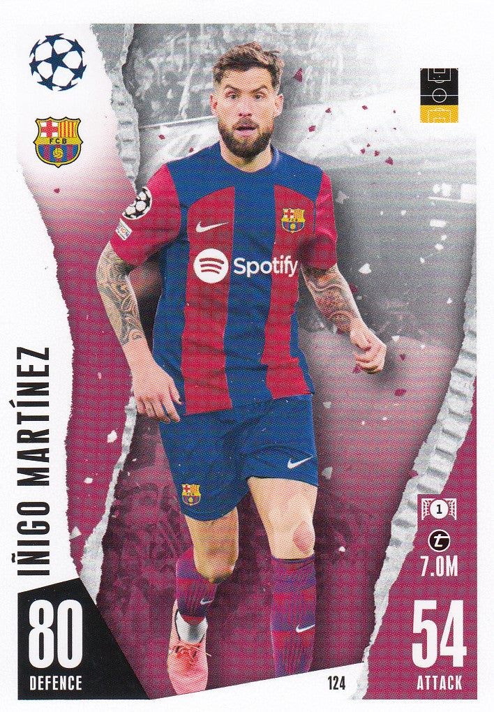 124. INIGO MARTINEZ - BARCELONA