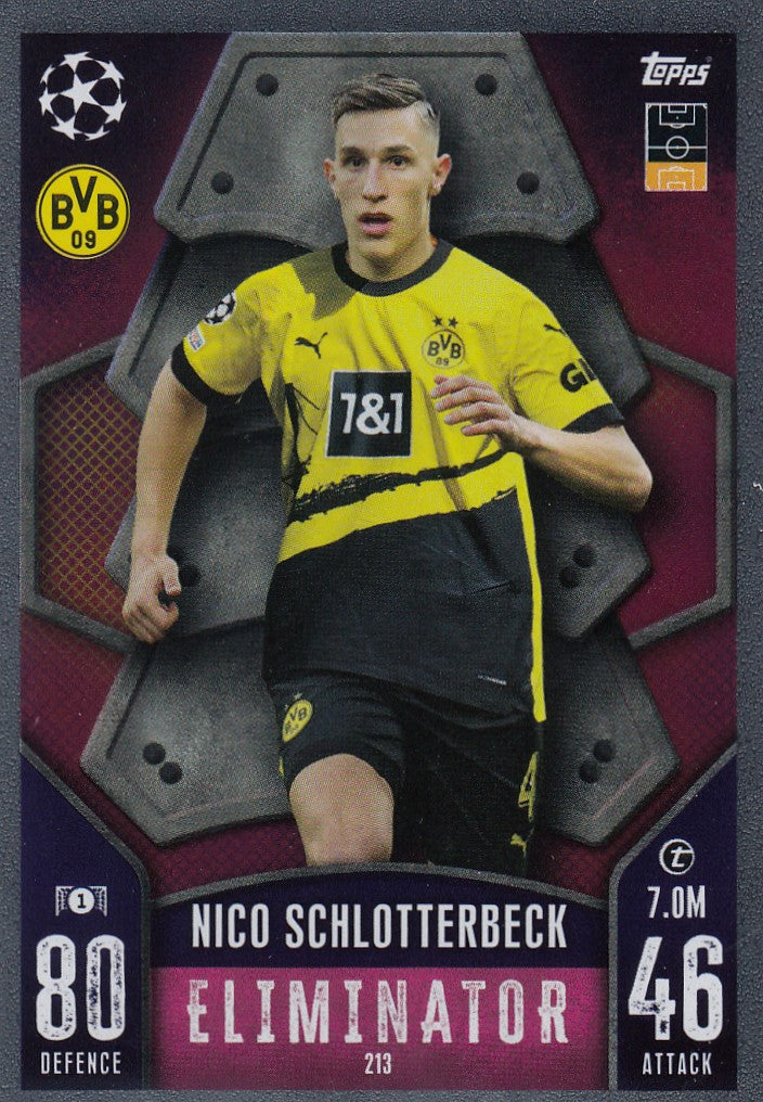 213. NICO SCHLOTTERBECK - BORUSSIA DORTMUND - ELIMINATOR