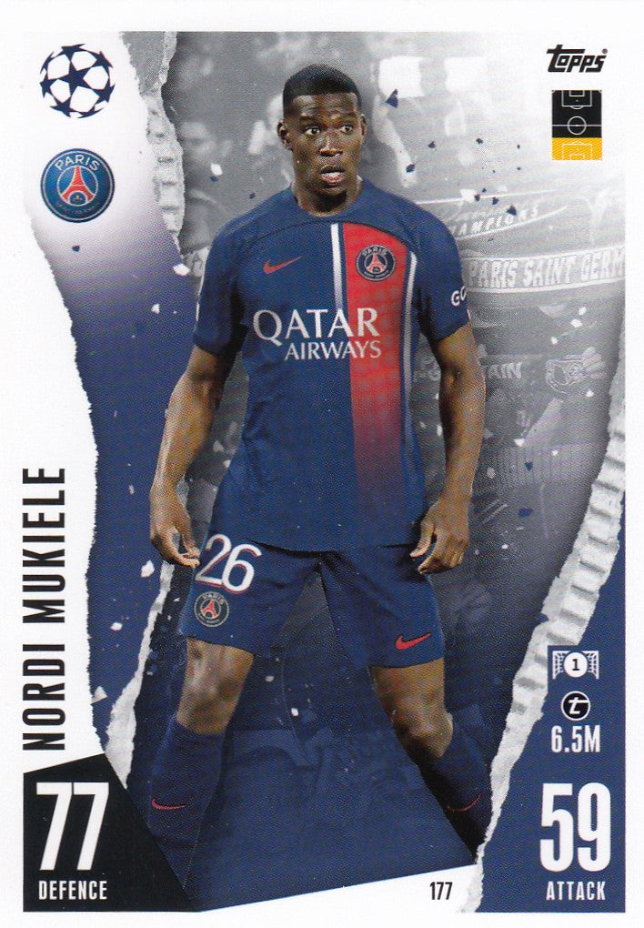 177. NORDI MUKIELE - PARIS SAINT-GERMAIN