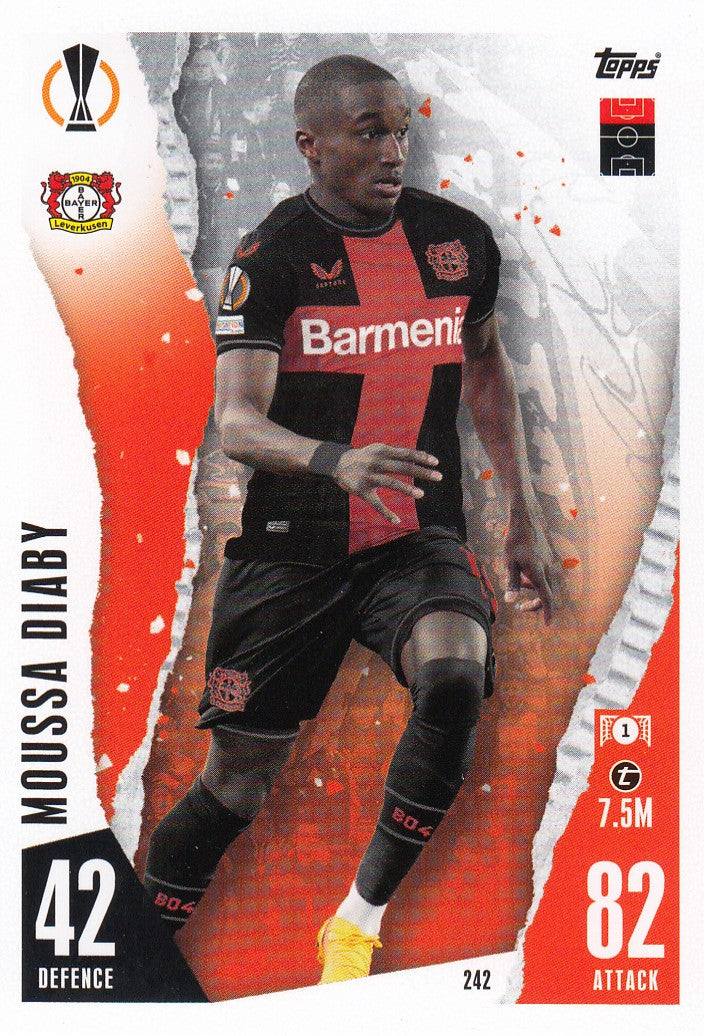 242. MOUSSA DIABY - BAYER 04 LEVERKUSEN