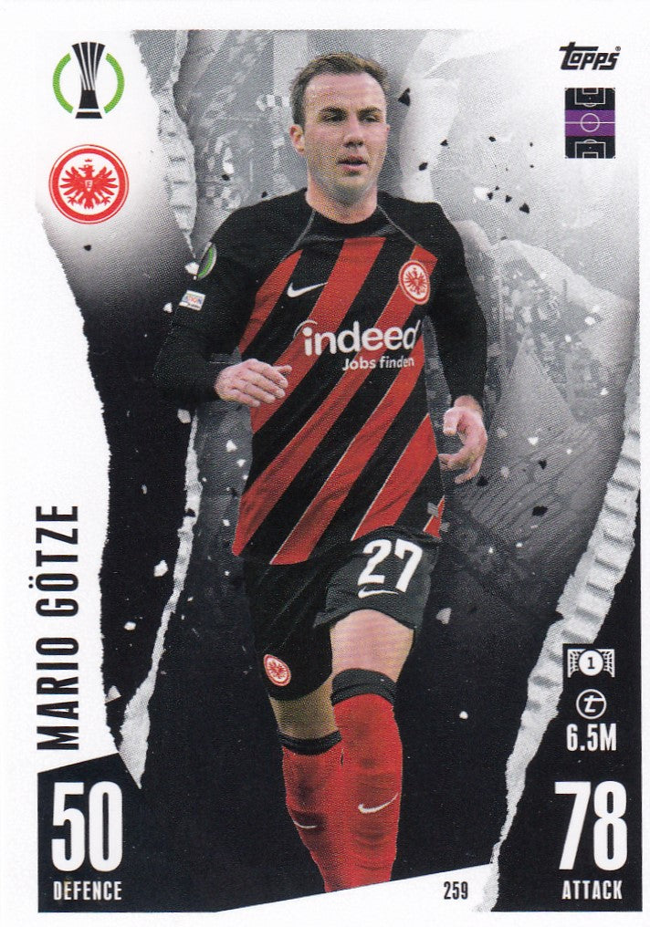 259. MARIO GOTZE - EINTRACHT FRANKFURT