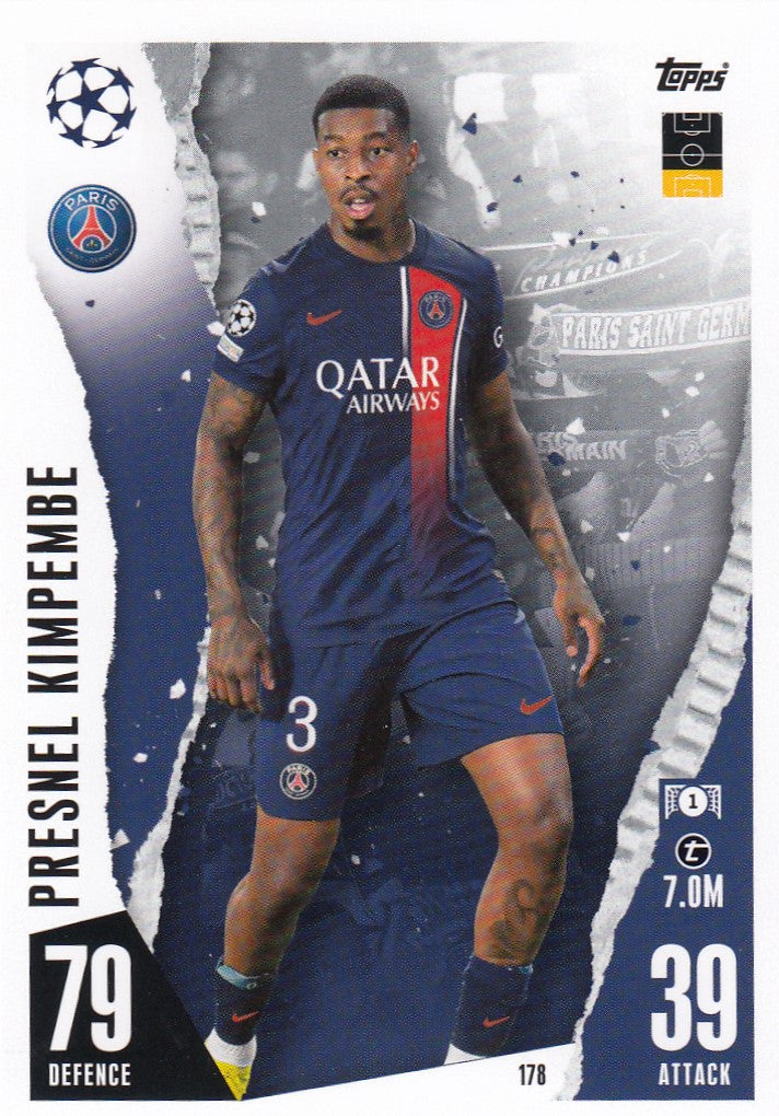178. PRESNEL KIMPEMBE - PARIS SAINT-GERMAIN