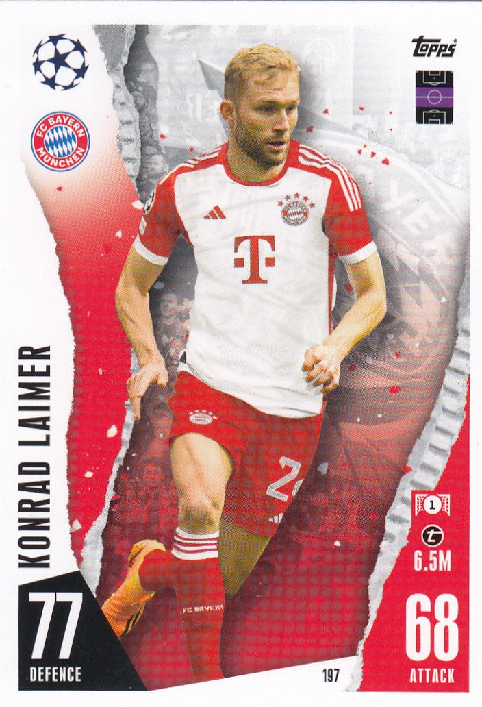 197. KONRAD LAIMER - FC BAYERN MUNCHEN