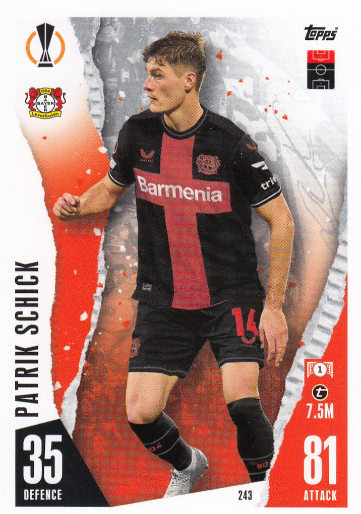 243. PATRIK SCHICK - BAYER 04 LEVERKUSEN