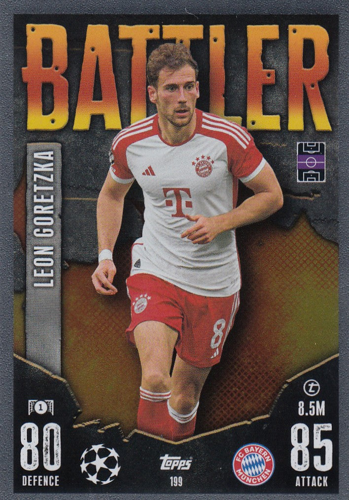 199. LEON GORETZKA - FC BAYERN MUNCHEN - BATTLER