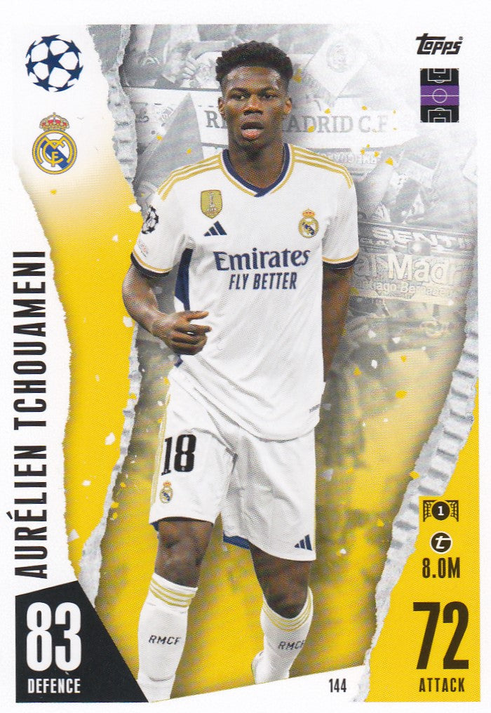 144. AURÈLIEN TCHOUAMENI - REAL MADRID