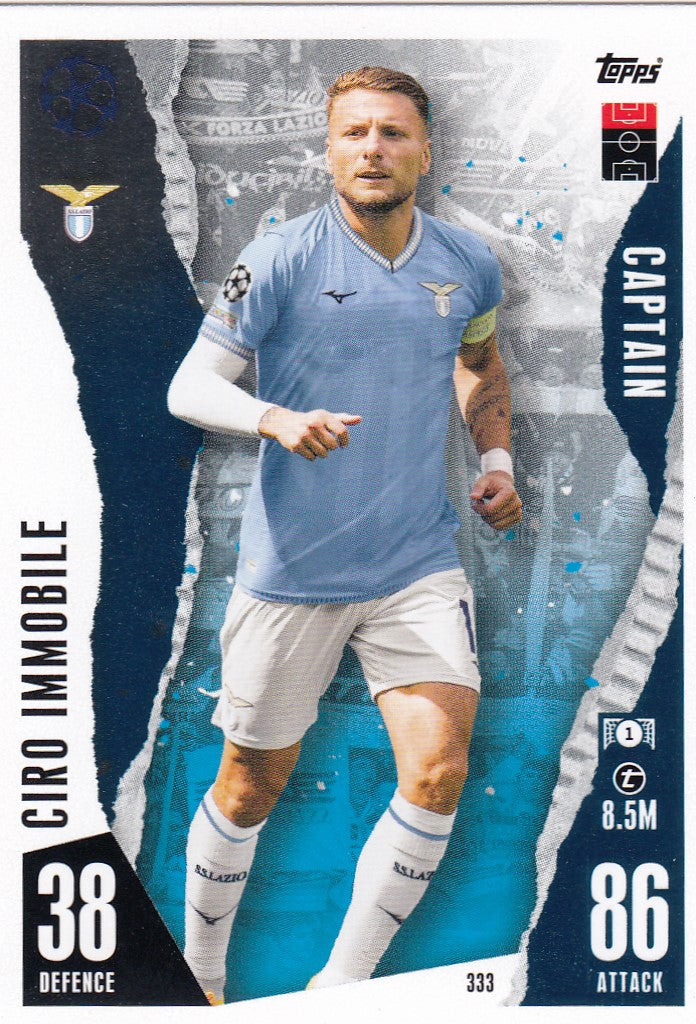 333. CIRO IMMOBILE - SS LAZIO - CAPTAIN