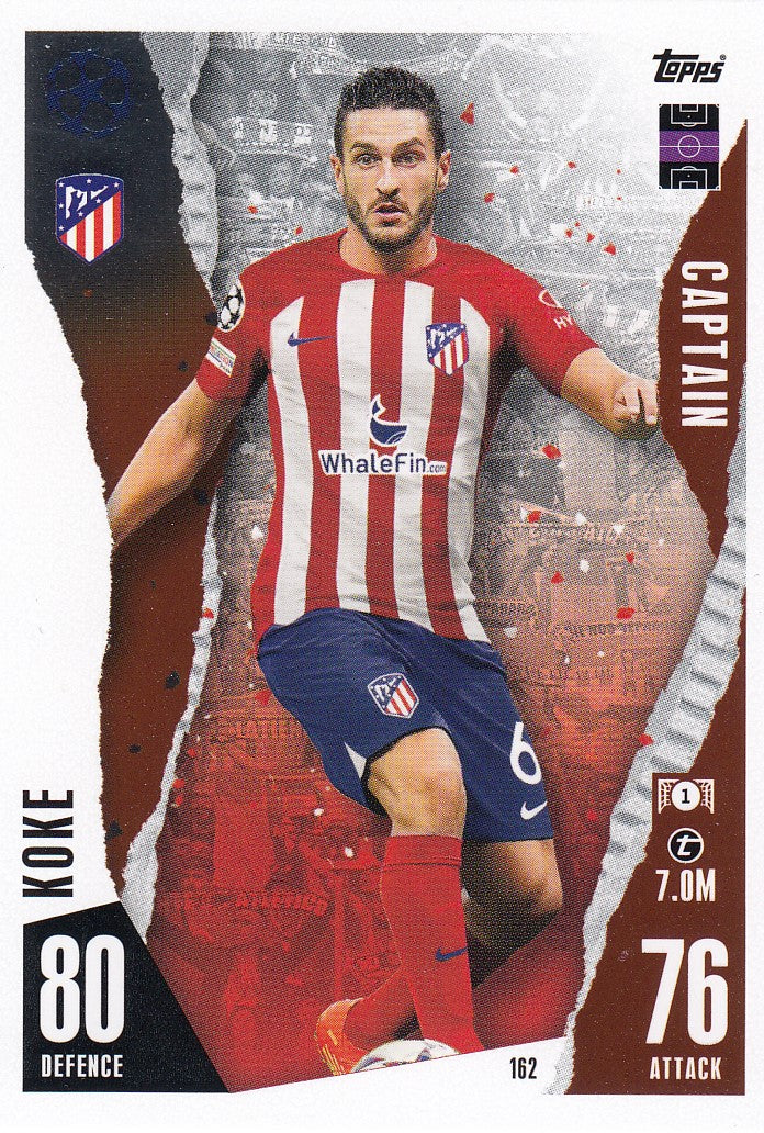 162. KOKE - ATLÈTICO DE MADRID - CAPTAIN