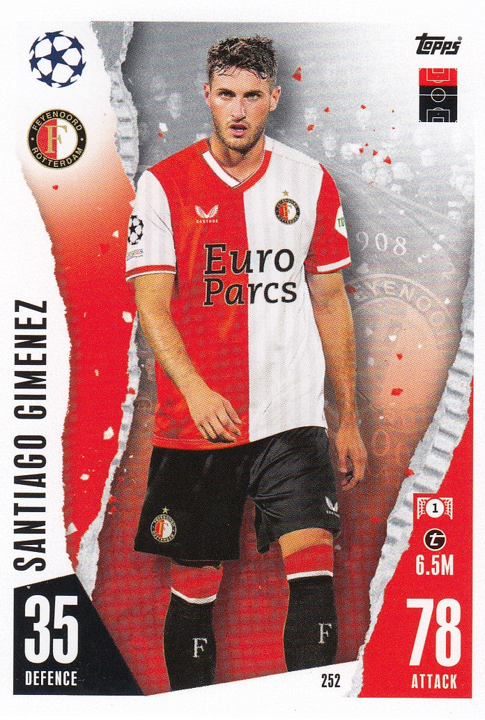252. SANTIAGO GIMENEZ - FEYENOORD