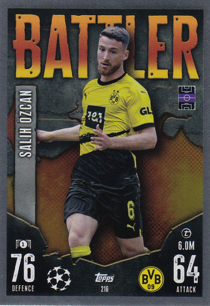 216. SALIH OZCAN - BORUSSIA DORTMUND - BATTLER