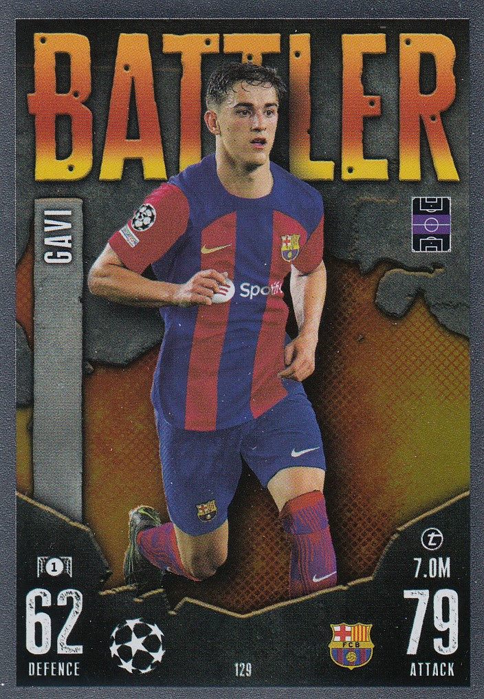 129. GAVI - BARCELONA - BATTLER