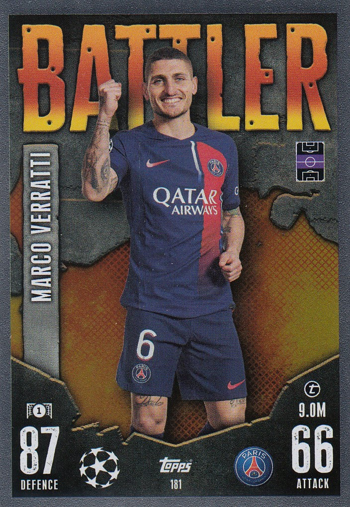 181. MARCO VERRATTI - PARIS SAINT-GERMAIN - BATTLER