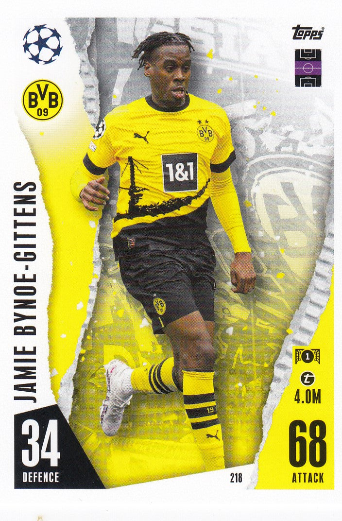 218. JAMIE BYNOE-GITTENS - BORUSSIA DORTMUND