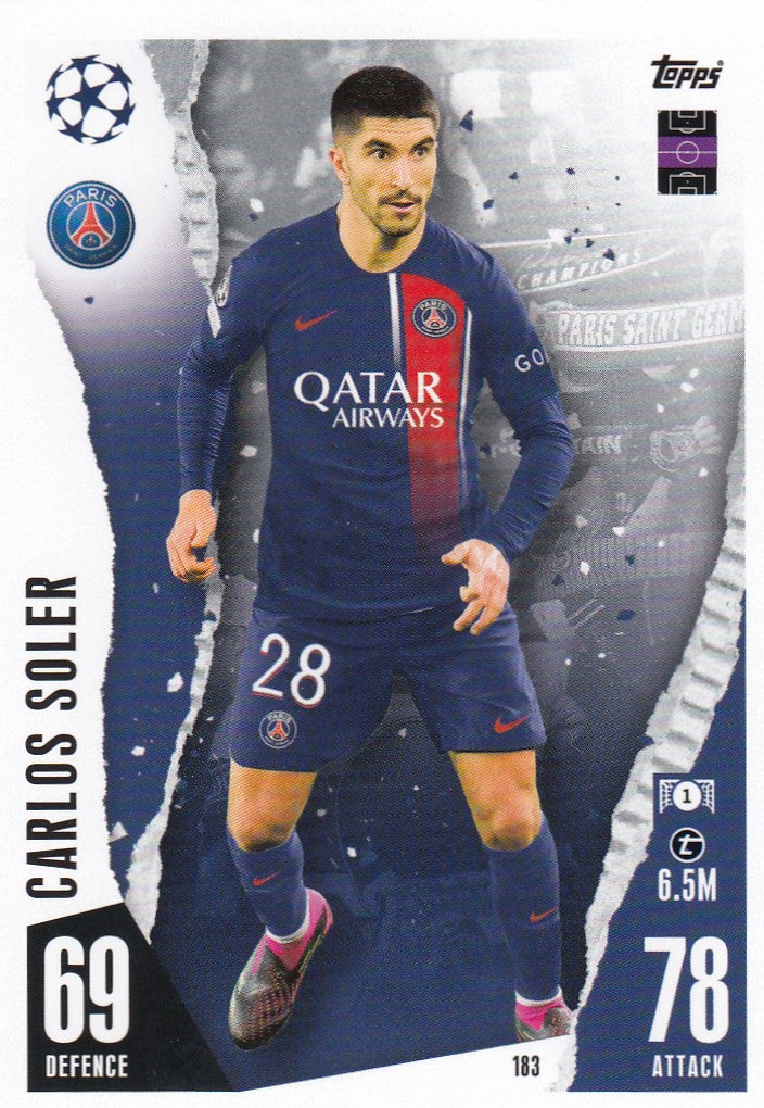 183. CARLOS SOLER - PARIS SAINT-GERMAIN