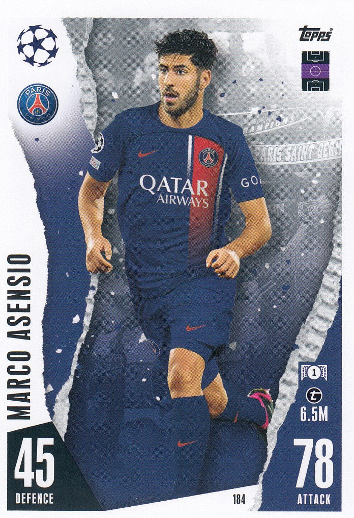 184. MARCO ASENSIO - PARIS SAINT-GERMAIN