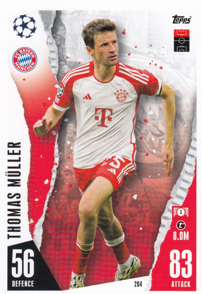 204. THOMAS MULLER - FC BAYERN MUNCHEN