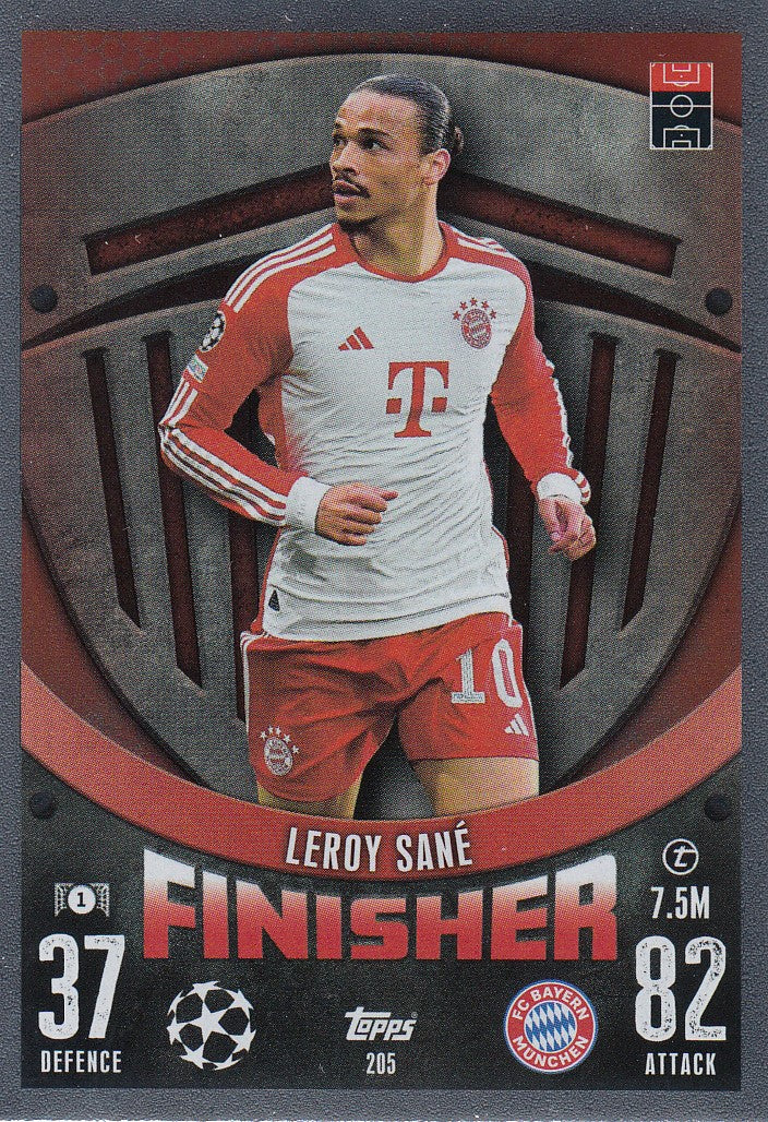 205. LEROY SANÈ - FC BAYERN MUNCHEN - FINISHER
