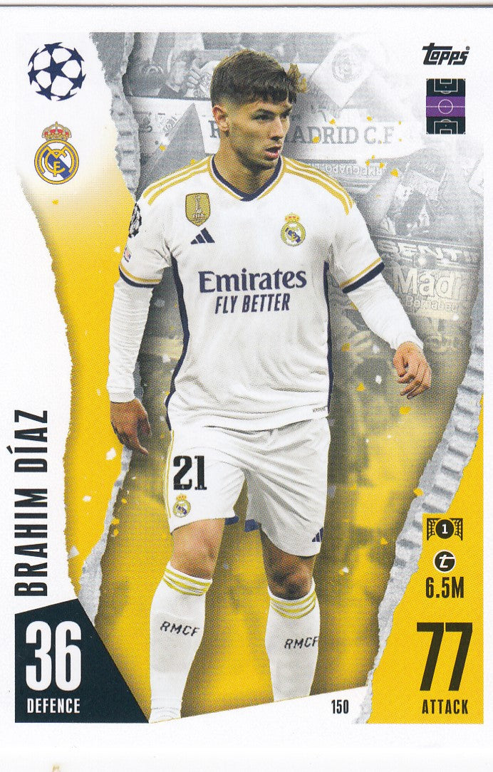 150. BRAHIM DÌAZ - REAL MADRID