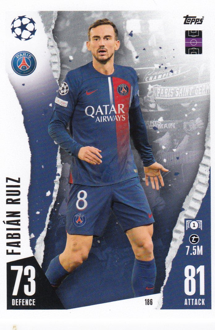 186. FABIÀN RUIZ - PARIS SAINT-GERMAIN