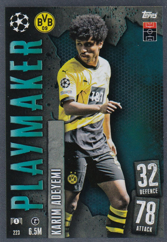 223. KARIM ADEYEMI - BORUSSIA DORTMUND - PLAYMAKER