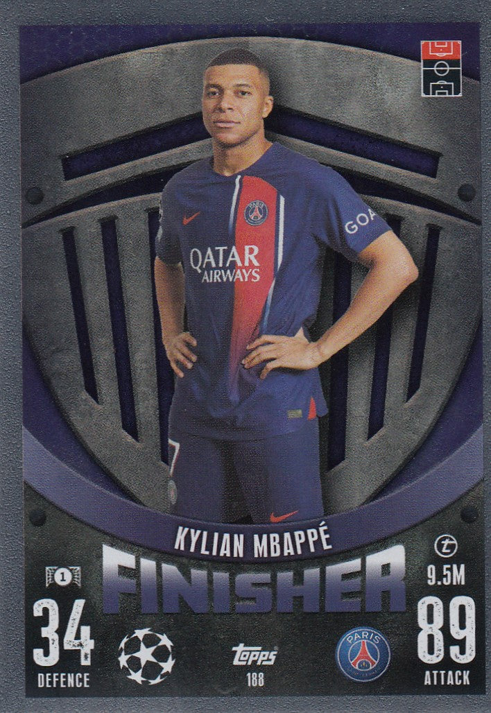 188. KYLIAN MBAPPÈ - PARIS SAINT-GERMAIN - FINISHER