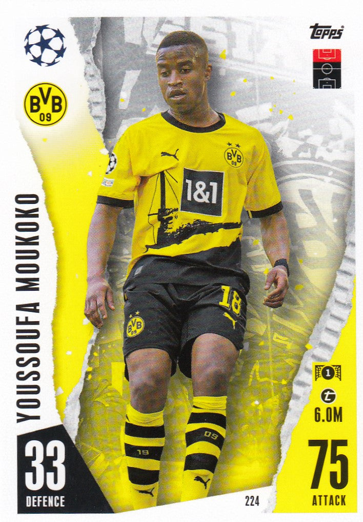 224. YOUSSOUFA MOUKOKO - BORUSSIA DORTMUND