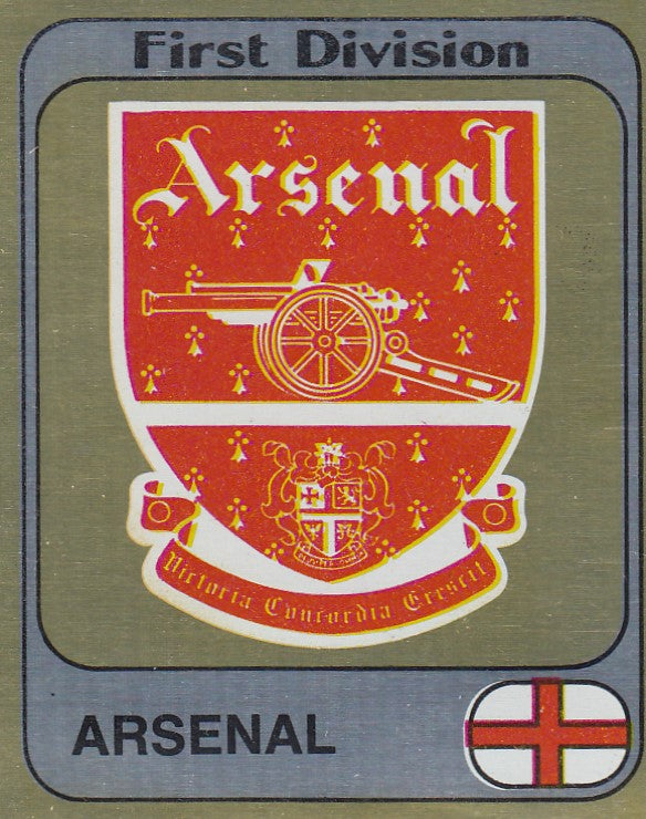 003. ARSENAL - CLUB BADGE - GOLD
