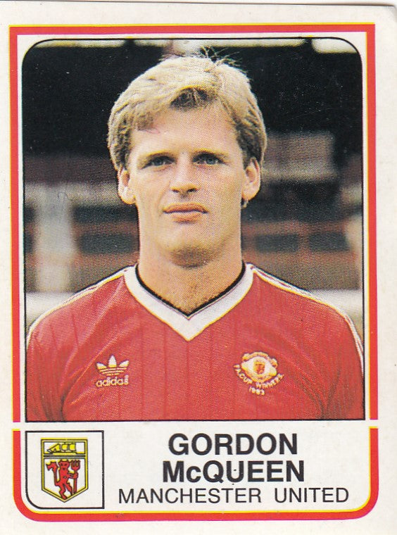155. GORDON McQUEEN - MANCHESTER UNITED