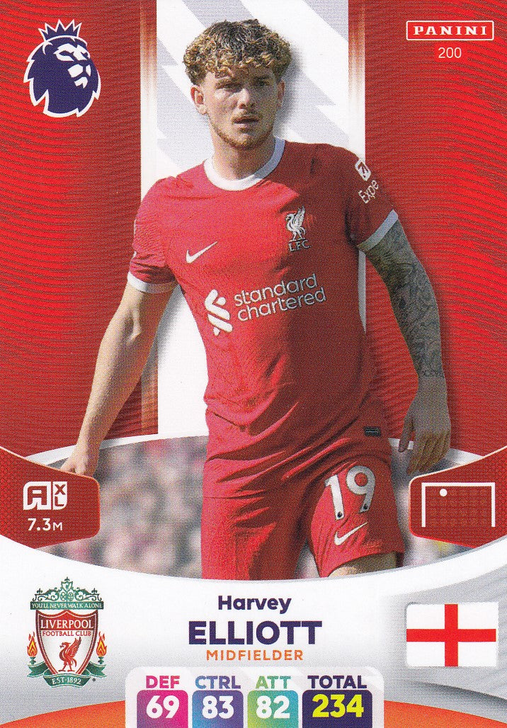 200. HARVEY ELLIOTT - LIVERPOOL