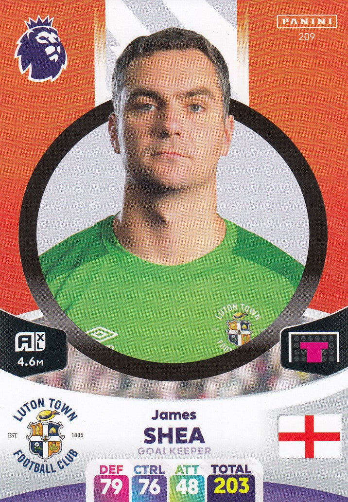 209. JAMES SHEA - LUTON TOWN