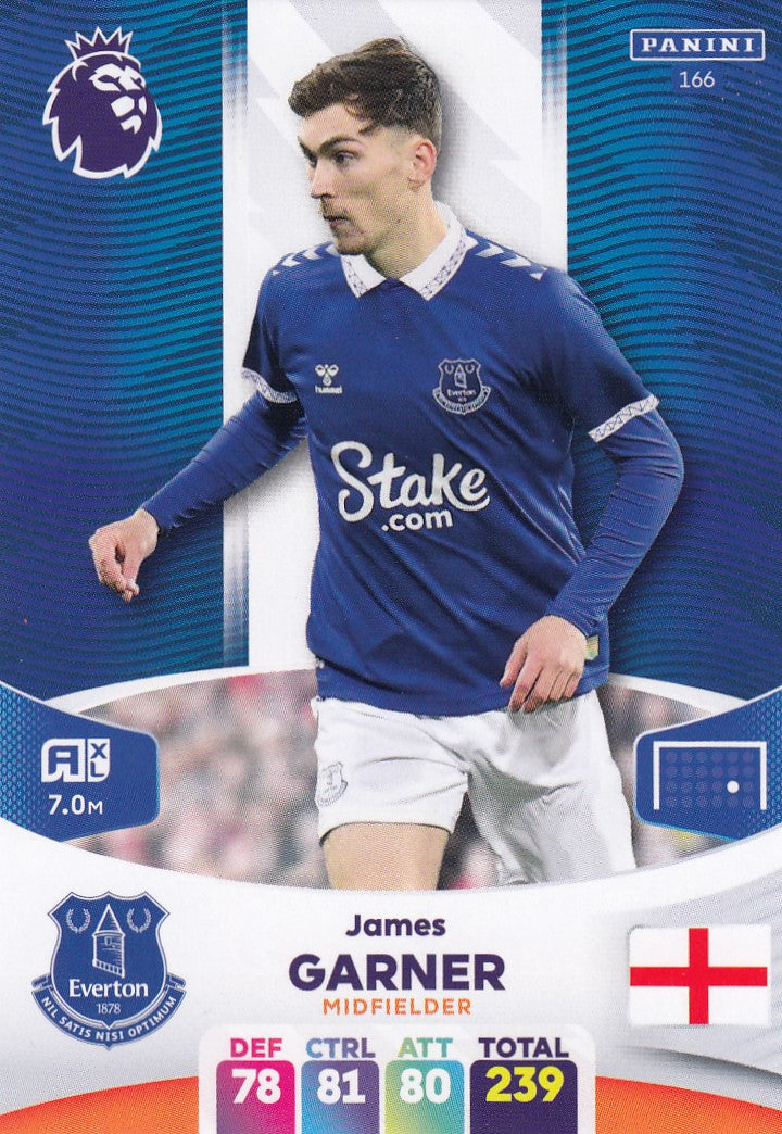 166. JAMES GARNER - EVERTON