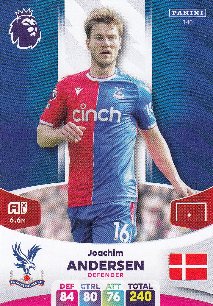 140. JOACHIM ANDERSEN - CRYSTAL PALACE