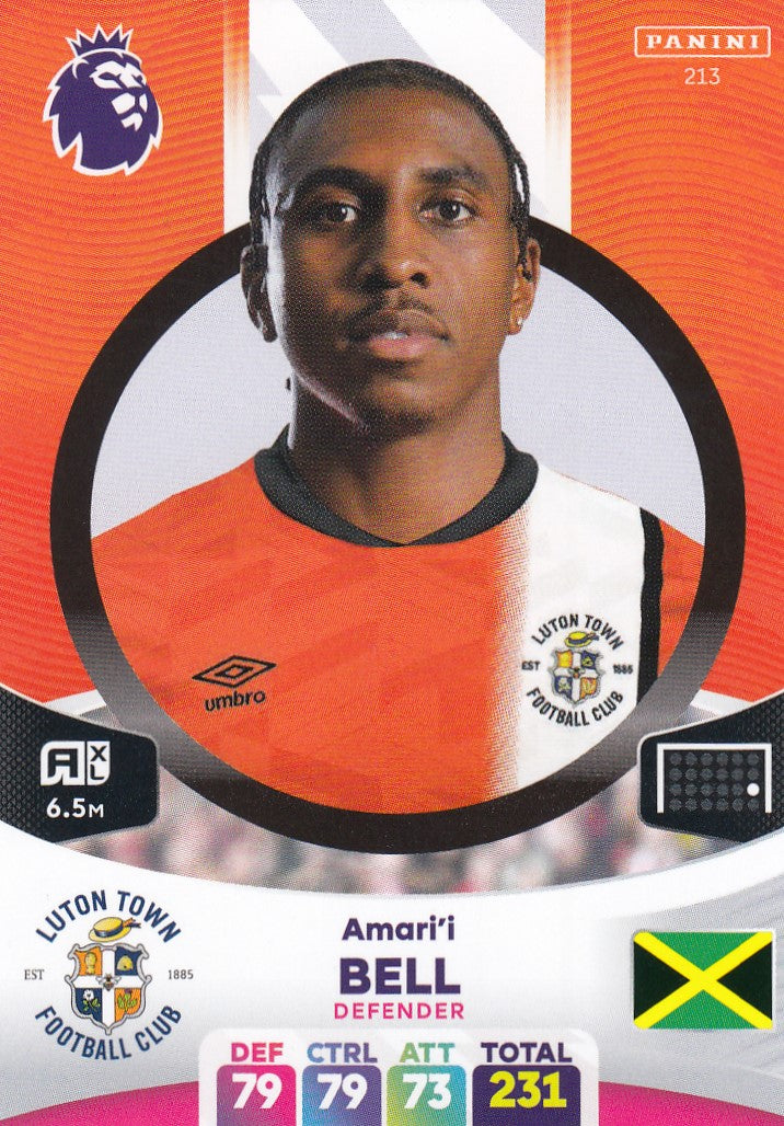 213. AMARI`I BELL - LUTON TOWN