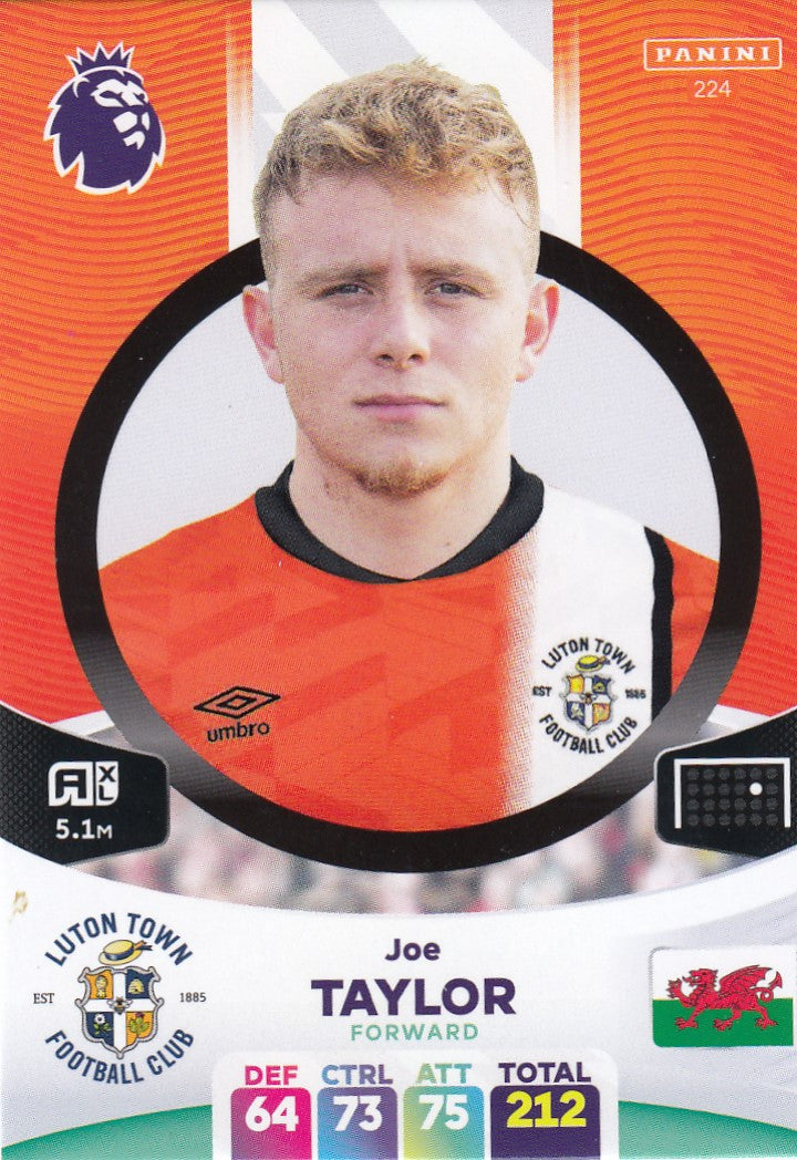 224. JOE TAYLOR - LUTON TOWN