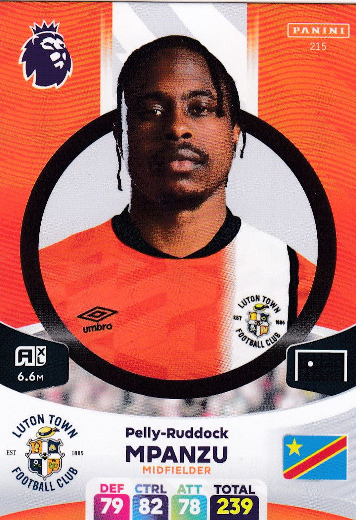 215. PELLY-RUDDOCK MPANZU - LUTON TOWN