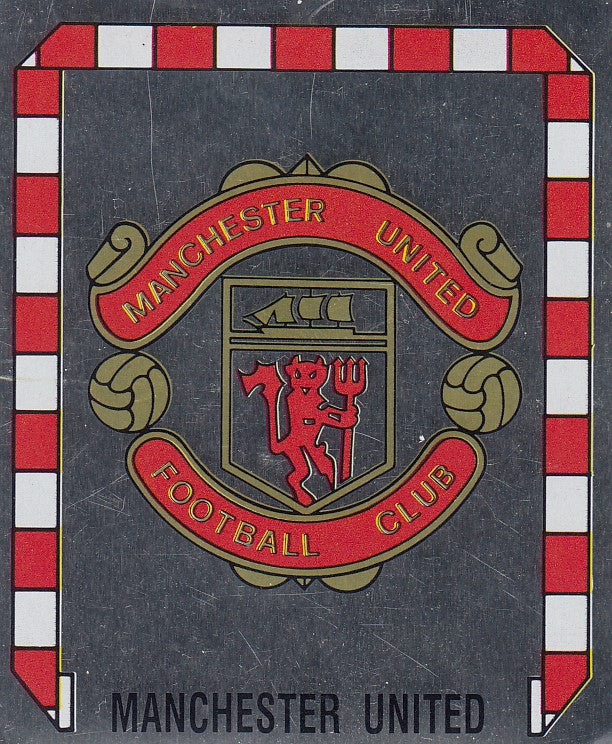 125. CLUB BADGE - MANCHESTER UNITED - FOIL