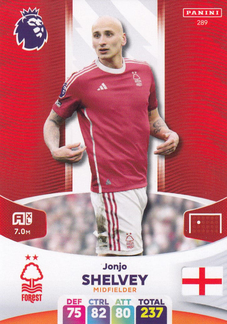 289. JONJO SHELVEY - NOTTINGHAM FOREST