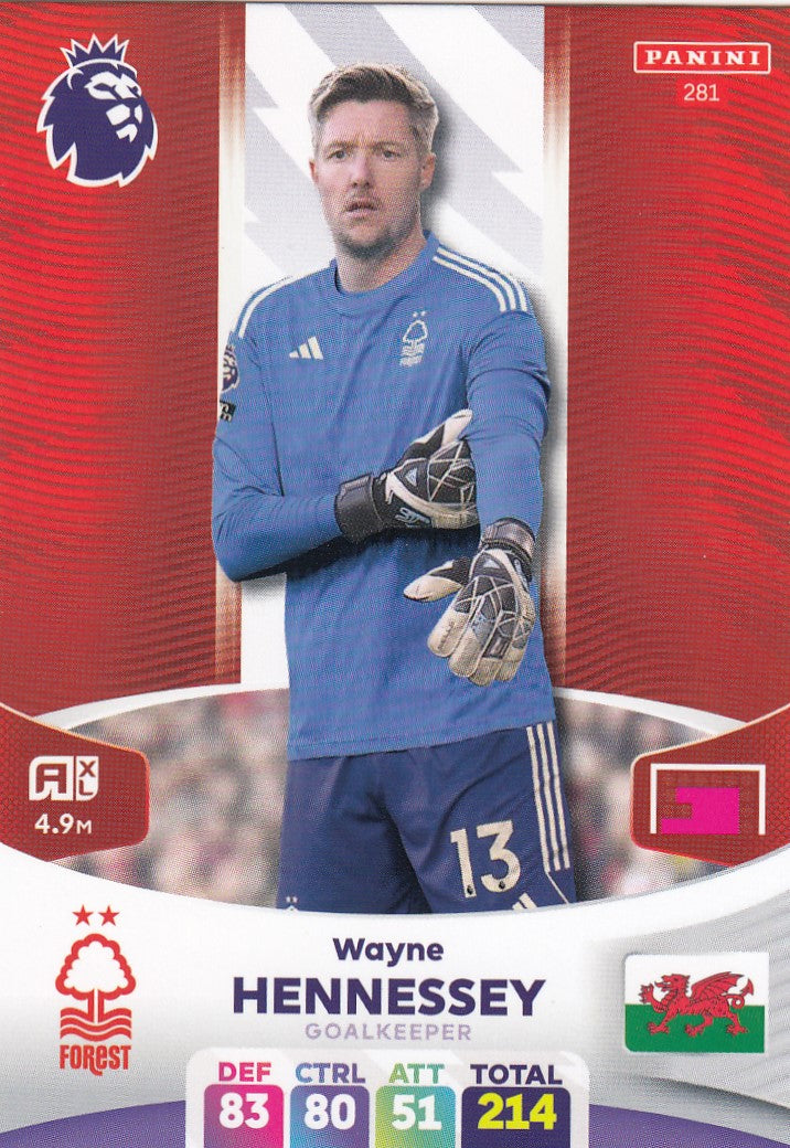 281. WAYNE HENNESSEY - NOTTINGHAM FOREST
