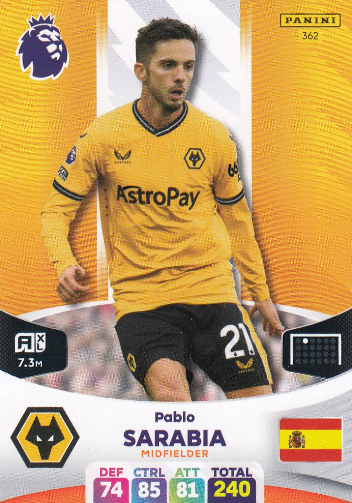 362. PABLO SARABIA - WOLVERHAMPTON