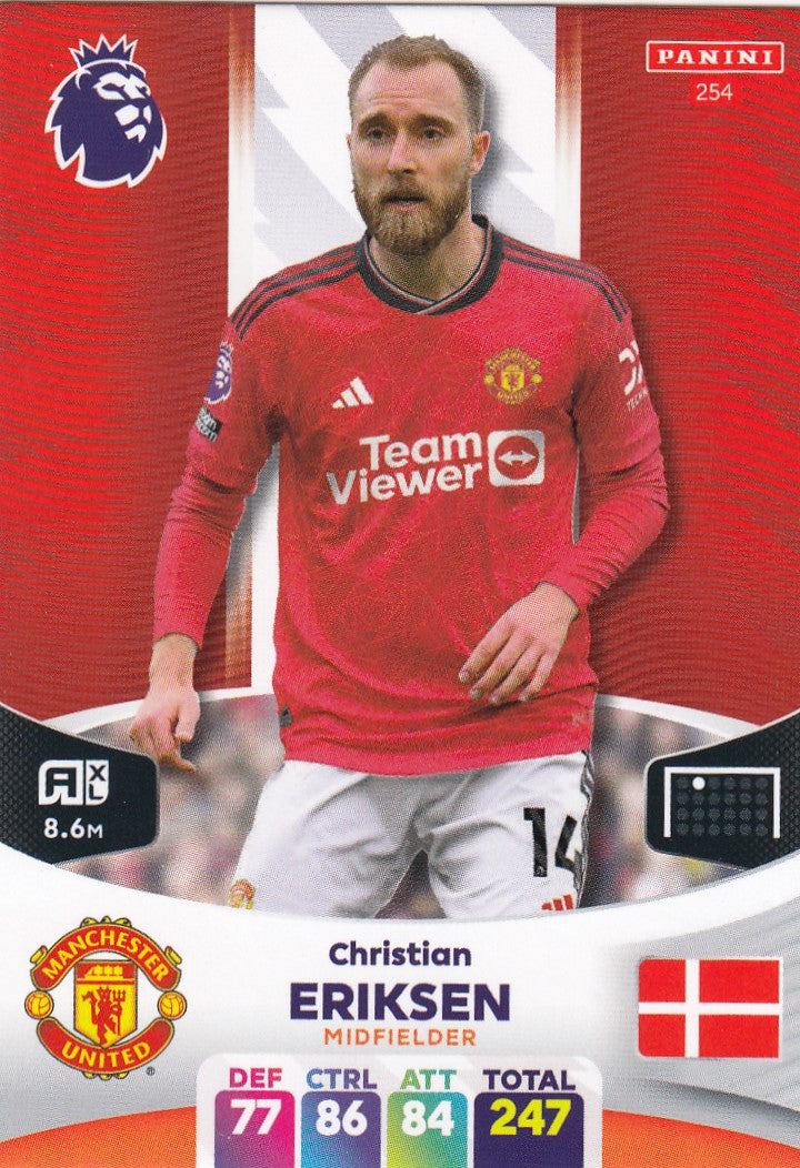 254. CHRISTIAN ERIKSEN - MANCHESTER UNITED