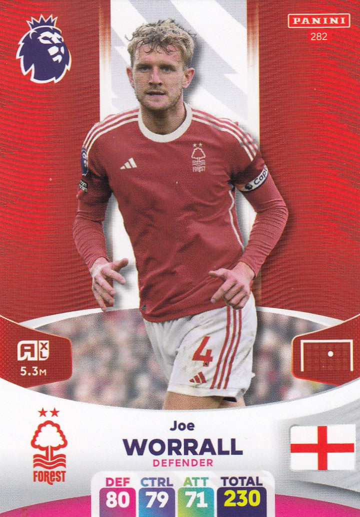 282. JOE WORRALL - NOTTINGHAM FOREST