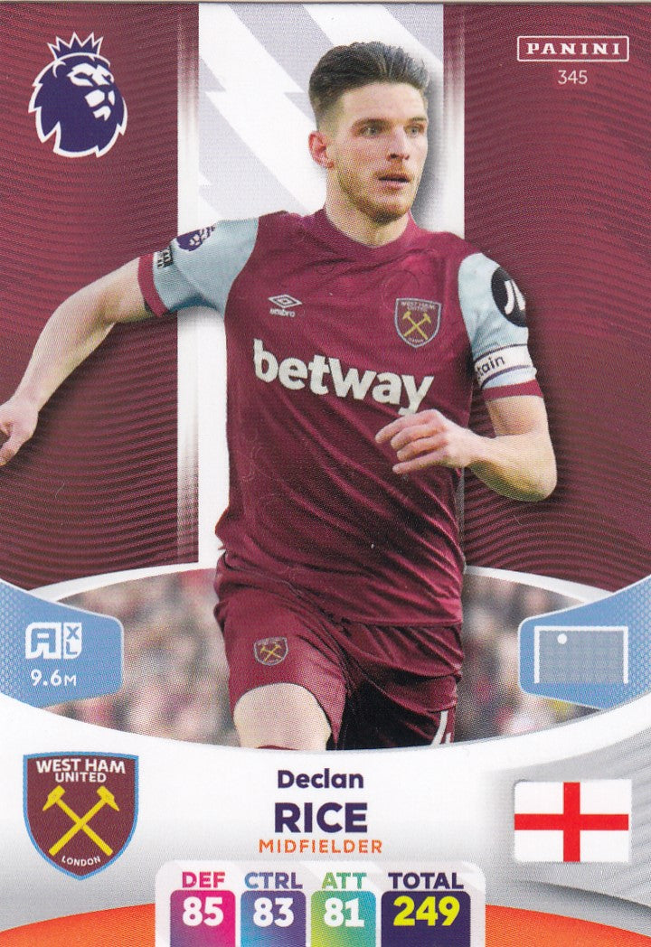 345. DECLAN RICE - WEST HAM UNITED